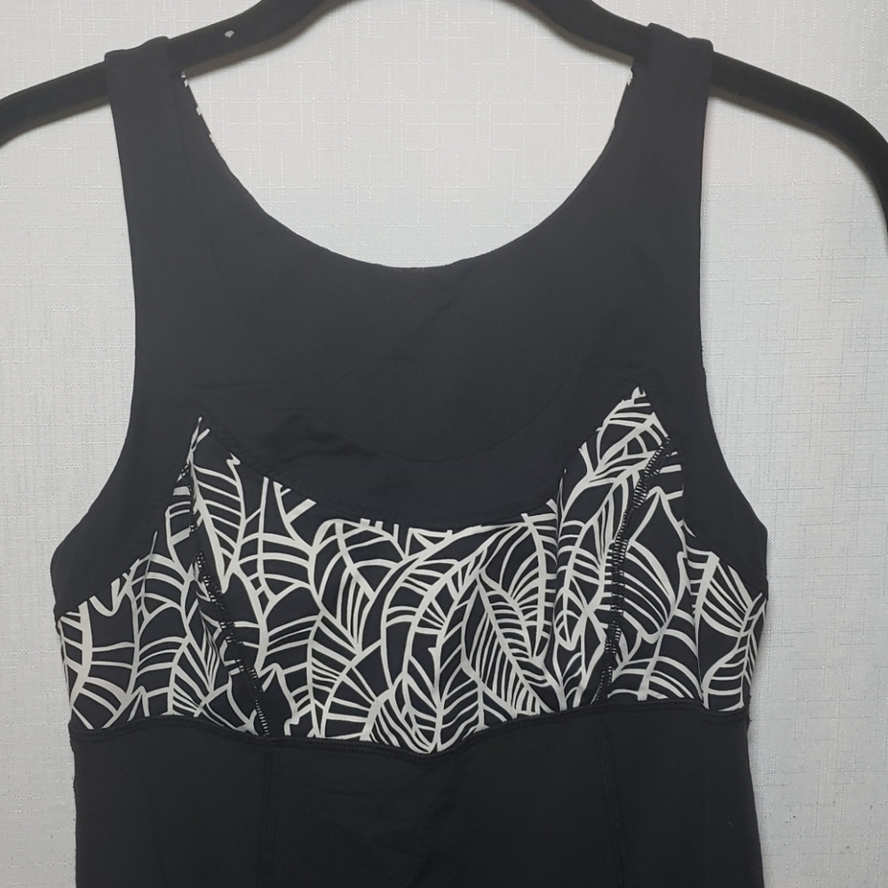Lululemon Athletic Waist Drawstring Leaf Tank Top - Picture 3 of 10